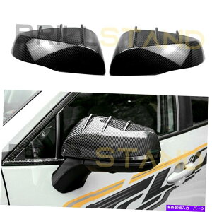 N[Jo[ g^RAV4 2019-2021J[{t@Co[X^Cor[TChEBO~[Jo[ For Toyota RAV4 2019-2021 Carbon Fiber Style Rearview Side Wing Mirror Covers