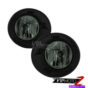�N���[���J�o�[ 10-13 Chevy Camaro LS SS LT Smoke Tinted Foglight Bezel�J�o�[�����v�E�E 10-13 Chevy Camaro LS SS LT Smoke Tinted Fog Lights Bezel Cover Lamps Left Right�y���s�A���i�z