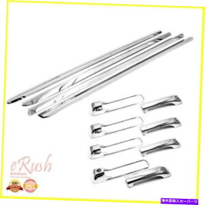 �N���[���J�o�[ 2009-2018 RAM 1500+2500+3500�N���[4DR�E�B���h�E�T�C��+�n���h���J�o�[�R���{�Z�b�g For 2009-2018 RAM 1500+2500+3500 CREW 4DR WINDOW SILLS+HANDLE COVERS COMBO SET