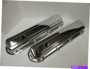 �N���[���J�o�[ �X�y�N�^�[5281�N�����o���u�J�o�[�Z�b�gCaddy Caddilac V8 368 425 472 500 Spectre 5281 Chrome Valve Cover Set Caddy Caddilac V8 368 425 472 500�y���s�A���i�z