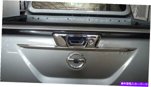 N[Jo[ VYioNP300 2015tBbĝ߂̃JȂŃNe[Q[gnhJo[ CHROME TAILGATE HANDLE COVER WITHOUT CAMERA FOR NEW NISSAN NAVARA NP300 2015 FIT