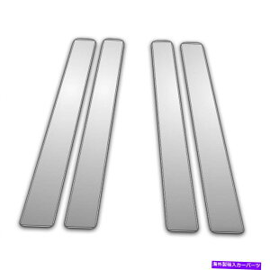 N[Jo[ 2004-2010 Hyundai Amanti 4PCɍChrome PillarJo[܂ 2004-2010 Chrome Pillar Covers to fit Hyundai Amanti 4pc