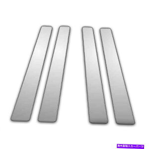 N[Jo[ 10-16ZfXENX4PCNs[|XgJo[ 4Pc Chrome Pillar Post Covers for 10-16 Mercedes E Class