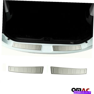 N[Jo[ m[NI2012-2019NAop[gNVJo[uVtS.Steel For Renault Clio 2012-2019 Chrome Rear Bumper Trunk Sill Cover Brushed S.Steel