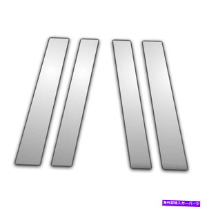 N[Jo[ 00-05LfbNfr4PC Chrome Pillar|XgJo[ 4Pc Chrome Pillar Post Covers for 00-05 Cadillac Deville