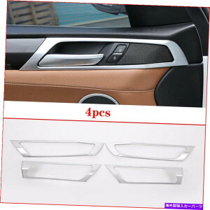 �N���[���J�o�[ BMW X3 F25 2011-2018 ABS�N�����C���e���A�n���h���{�E���J�o�[�g�����p For BMW X3 F25 2011-2018 ABS Chrome Interior handle bowl cover trim�y���s�A���i�z