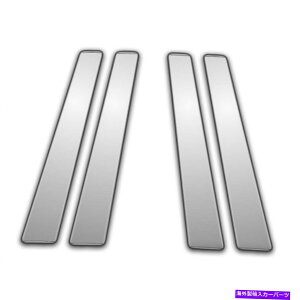 N[Jo[ 2010N2016Ñ{{XC604PC Chrome Pillar PostJo[ 4Pc Chrome Pillar Post Covers for 2010-2016 Volvo Xc60