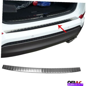 N[Jo[ q_Cc[\2016-2018NAop[K[hgNVJo[S.Steel For Hyundai Tucson 2016-2018 Chrome Rear Bumper Guard Trunk Sill Cover S.Steel