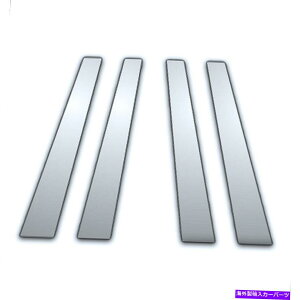 �N���[���J�o�[ 97-03 BMW 5�V���[�Y��4PC�N�����s���[�T�C�h�J�o�[ 4Pc Chrome Pillar Side Covers for 97-03 Bmw 5 Series