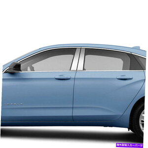 クロームカバー 2014年から2019年のシボレーインパラの柱のポストカバー(ステンレス鋼4PC) Pillar Post Covers for 2014-2019 Chevy Impala (Stainless Steel 4pc)