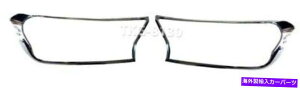 N[Jo[ Ford Everest 2015-2017̃NwbhCgJo[g̎gp CHROME HEADLIGHTS COVER TRIM USE FOR FORD EVEREST 2015 - 2017
