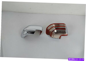 �N���[���J�o�[ 2x�N����ABS�T�C�h�r���[�~���[�V�F���t�H�[�h�}�[�x���b�N2022-2023�̃J�o�[�ی�J�o�[ 2x chrome ABS Side View Mirror Shell Protect Cover For Ford Maverick 2022-2023�y���s�A���i�z