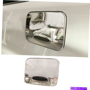 N[Jo[ Y͑pg[Y62 2017-2020NX`[R^NLbvICKXJo[ For Nissan Armada Patrol Y62 2017-2020 Chrome Steel Fuel Tank Cap Oil Gas Cover