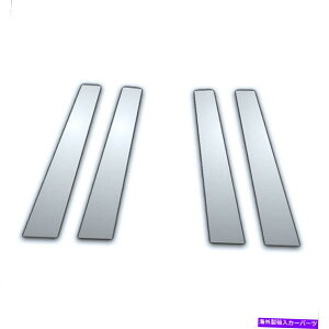 N[Jo[ 02-07 Cadillac CTS4PC Chrome PillarTChJo[ 4Pc Chrome Pillar Side Covers for 02-07 Cadillac Cts