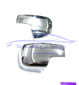 �N���[���J�o�[ ISUZU D-MAX DMAX MU-X 2WD 2021 2022�̃C���W�P�[�^�Ȃ��̃N�����~���[�J�o�[ CHROME MIRROR COVER WITHOUT INDICATOR FOR ISUZU D-MAX DMAX MU-X 2WD 2021 2022�y���s�A���i�z