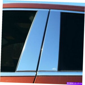 N[Jo[ 2019-2021 Cadillac XT4 4PC CHROME PILLAR POSTXeXX`[ghAJo[ 2019-2021 Cadillac XT4 4Pc Chrome Pillar Post Stainless Steel Trim Door Cover