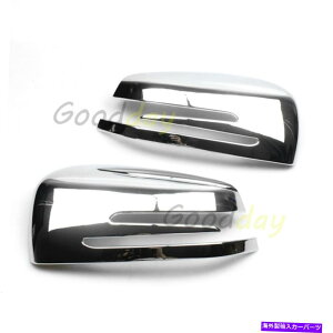 �N���[���J�o�[ �����Z�f�X�x���cGLA�N���Xx156 2014-2019�N�����̃o�b�N�~���[�J�o�[�g���� Rearview Mirror Cover Trim for Mercedes-Benz GLA Class X156 2014-2019 Chrome