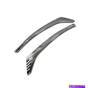 N[Jo[ g^{NV[2018 2019tgwbhCgvJo[N[fBOg For Toyota VOXY 2018 2019 Front Headlight Lamp Cover Chrome Molding Trims