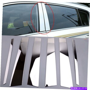 N[Jo[ 6PCS/ZbgXeXX`[NhA̒̒́AKIA Sportage 2017-2020ɓK܂ 6pcs/Set Stainless Steel Chrome Door Pillar Posts Fit For Kia Sportage 2017-2020