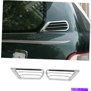 N[Jo[ g^hN[U[̃NATChEBhEGAAEgbgxgJo[1998-2007 Chrome Rear Side Window Air Outlet Vent Cover For Toyota Land Cruiser 1998-2007