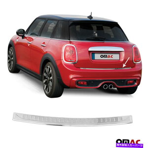 �N���[���J�o�[ Mini Cooper 2015-2022 Chrome Rear Bumper Guard Trunk Sill Protector�u���b�V�� Fits Mini Cooper 2015-2022 Chrome Rear Bumper Guard Trunk Sill Protector Brushed�y���s�A���i�z
