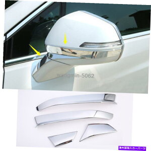 N[Jo[ ABS Chrome ExteriorobN~[Jo[Cadillac XT5 2016-20194PCS ABS Chrome Exterior Rearview Mirror Cover Trim 4pcs For Cadillac XT5 2016-2019