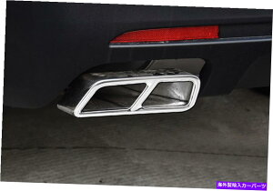 N[Jo[ LfbNXT5 2016-2019X`[AGL][Xg}t[e[pCvt[Jo[2PCS For Cadillac XT5 2016-2019 Steel Rear Exhaust Muffler Tail Pipe Frame Cover 2pcs