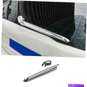N[Jo[ {{XC60 2018-2021uCgN[e[AEBhECp[Jo[g2xɓKĂ܂ Fit For Volvo XC60 2018-2021 Bright Chrome Tail Rear Window Wipers Cover Trim 2X