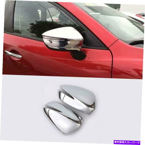 N[Jo[ ABSN[TChobN~[Jo[g}c_CX-3 2016?20202PCS ABS Chrome Side Rearview Mirror Cover Trim 2PCS For Mazda CX-3 2016 ~ 2020