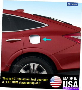 �N���[���J�o�[ �^�C�K�[��2010�N����2015�N�Ƀt�B�b�g���܂��z���_�N���X�c�[���K�X�L���b�v�X�e�����X�|�R���J�o�[ TYGER Fits For 2010-2015 Honda Crosstour Gas Cap Stainless Steel Fuel Cover�y���s�A���i�z