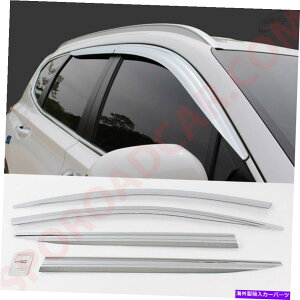 �N���[���J�o�[ Chrome Window Sun Vidor Cover 2019-2022 Hyundai Santa Fe TM��Chrome Chrome Window Sun Visor Cover Molding D-218 for 2019-2022 Hyundai Santa fe TM�y���s�A���i�z