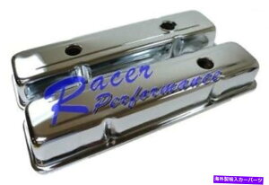 �N���[���J�o�[ SBC Chevy 350 Chrome Short Steel Valve�J�o�[�t���I�C���L���b�v�z�[��283 305 327 400 SBC Chevy 350 Chrome Short Steel Valve Covers w/ Oil Cap Hole 283 305 327 400�y���s�A���i�z