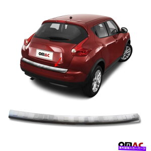 N[Jo[ YW[NN2011-2014Aop[K[hgNVveN^[ubVO Fits Nissan Juke Chrome 2011-2014 Rear Bumper Guard Trunk Sill Protector Brushed