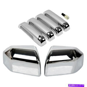 N[Jo[ 2015-2020 Ford F150Hecasaʔ~[LbvJo[ƃhAnhJo[ HECASA For 2015-2020 Ford F150 Top Half Mirror Caps Covers & Door Handle Covers