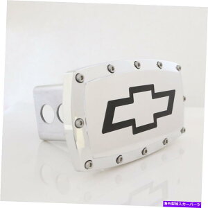 N[Jo[ V{[{E^CrbggEqb`Jo[iNj Chevrolet Bowtie Billet Tow Hitch Cover (Chrome)