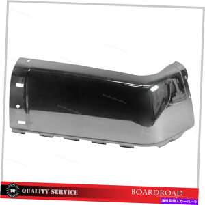 N[Jo[ 2007-2013̃op[GhLbvNAEV{[Vo[hVGt Bumper End Cap Chrome Rear Right For 2007-2013 Chevy Silverado Sierra W/O Hole