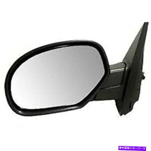 N[Jo[ [R/xO̍hCo[p[~[q[gubNANJo[}jAtH[h Yukon/Suburban Left Driver Power Mirror Heat Black, w/Chrome Cover Manual Fold