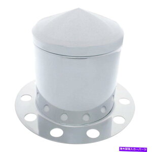 N[Jo[ United Pacific 10226 Chrome Pointed Lear Axle Cover Kit United Pacific 10226 Chrome Pointed Rear Axle Cover Kit