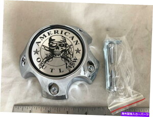 N[Jo[ AJ̃AEg[zC[NzC[nuJo[Z^[LbvBC-786S 5O American Outlaw Wheels CHROME Wheel Rim Hub Cover Center Cap BC-786S 5 Lug