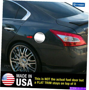 N[Jo[ ^CK[09-11jbT}LV}KXLbvNXeX|RJo[ɓK܂ TYGER Fits For 09-11 Nissan Maxima Gas Cap Chrome Stainless Steel Fuel Cover