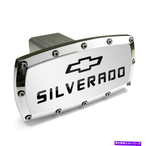 N[Jo[ V{[Vo[h́ArbgA~jEqb`Jo[݂܂ Chevrolet Silverado Engraved Billet Aluminum Tow Hitch Cover