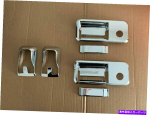 N[Jo[ {{gbNNhAnhJo[+LEDX[p[Cgx[ Volvo Truck Chrome Door Handle Cover+Led Sleeper Light Bezel