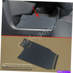 クロームカバー トヨタシエナ2021-2022アクセサリーのカバートリムの下の黒いブラシギアシフト Black Brushed Gear Shift Under Cover Trims For Toyota Sienna 2021-2022 Accessory