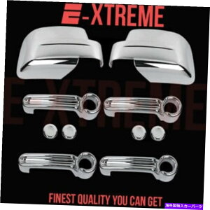 N[Jo[ Jeep 2008-09 10 11 12 Liberty4hAnh +t~[NJo[ FOR JEEP 2008-09 10 11 12 LIBERTY 4 door HANDLE + FULL MIRROR CHROME COVER