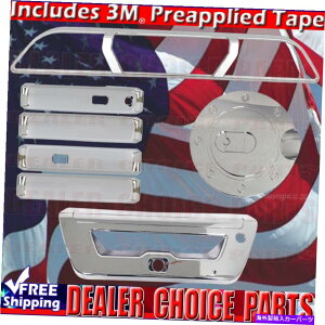 N[Jo[ 2015-2017 F150 FORD CHROME DOORnhJo[+KX+e[Q[g+Brakelight*m[gQ* 2015-2017 F150 FORD CHROME Door Handle Covers+Gas+Tailgate+BrakeLight*See notes*