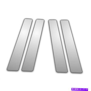 N[Jo[ 09-17tHNX[QeBOA4PC Chrome Pillar|XgJo[ 4Pc Chrome Pillar Post Covers for 09-17 Volkswagen Tiguan