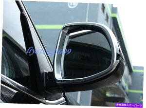 �N���[���J�o�[ Chrome�o�b�N�r���[�~���[���C�����J�o�[BMW x5 f15 x6 f16 2015-2018�̂��߂̃g���� Chrome Rearview Mirror Rain Eyebrow Cover Trim For BMW X5 F15 X6 F16 2015-2018�y���s�A���i�z