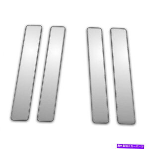 N[Jo[ 09-16z_tBbg4PC Chrome Pillar|XgJo[ 4Pc Chrome Pillar Post Covers for 09-16 Honda Fit