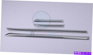 �N���[���J�o�[ �g���^LC�v���hFJ150 2010-18�p�̃v���[�g�T�C�h�h�A�{�f�B���[���f�B���O�J�o�[�g����J 4PCS Plate Side Door Body Molding Cover Trim j 4pcs For Toyota LC Prado FJ150 2010-18�y���s�A���i�z