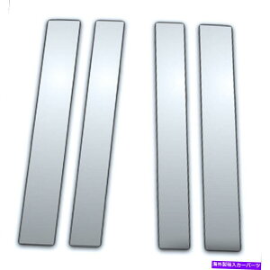 N[Jo[ 08-19NCX[^EAhJg[4PCNJo[ 4Pc Chrome Pillar Covers for 08-19 Chrysler Town & Country